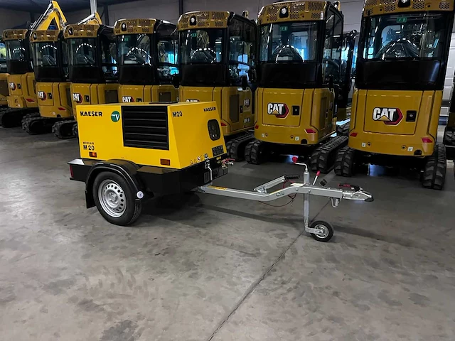 2024 kaeser m20 pe mobiele bouwcompressor 7 bar - afbeelding 5 van  9