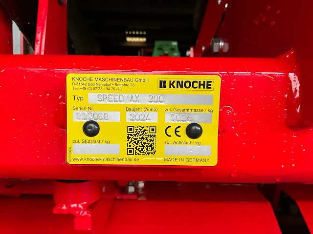 2024 knoche greencutter speedmax 300 - afbeelding 17 van  24