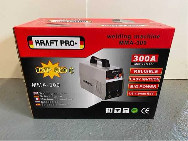 2024 kraft pro+ mma-300 lasmachine - afbeelding 1 van  7