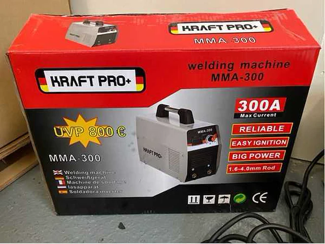 2024 kraft pro+ mma-300 lasmachine - afbeelding 5 van  7