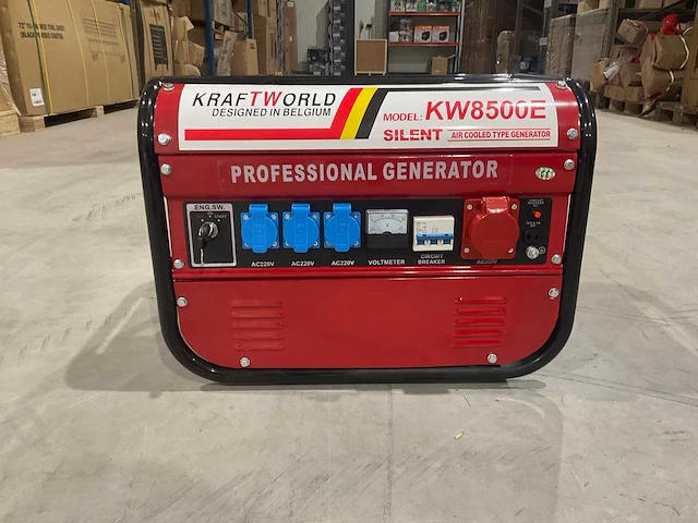2024 kraftworld kw8500e stroomgenerator - afbeelding 1 van  7