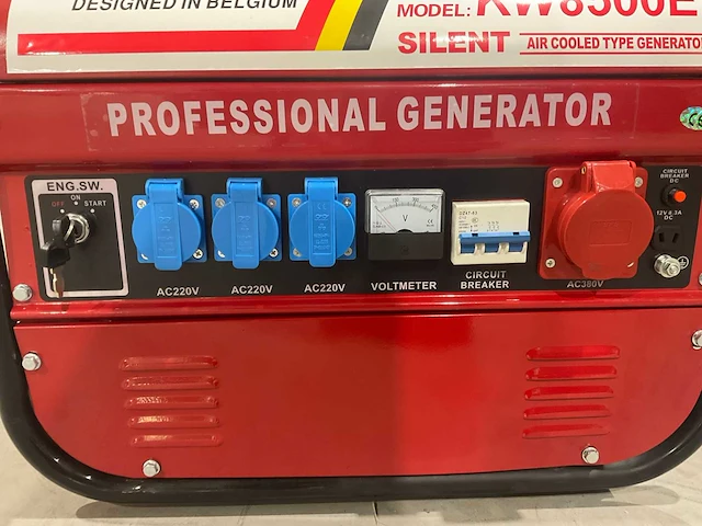 2024 kraftworld kw8500e stroomgenerator - afbeelding 6 van  7
