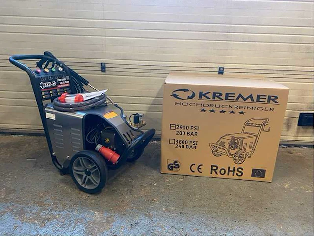 2024 kremer kr-2900-4.0t4 hogedrukreiniger - afbeelding 1 van  11