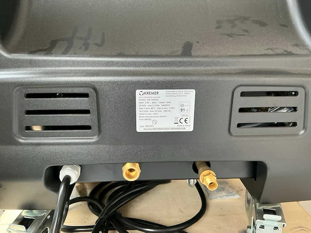 2024 kremer kr-7300wh hogedrukreiniger - afbeelding 7 van  8