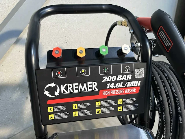 2024 kremer kr2900 psi hogedrukreiniger - afbeelding 6 van  14