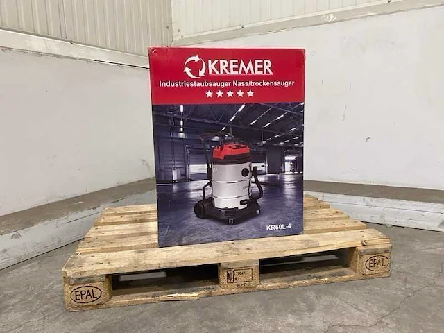 2024 kremer kr60l- 4 industriële nat/droog stofzuiger - afbeelding 21 van  21