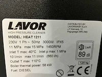 2024 lavor heat 1211 warm water diesel hogedrukreiniger 220v - afbeelding 3 van  15