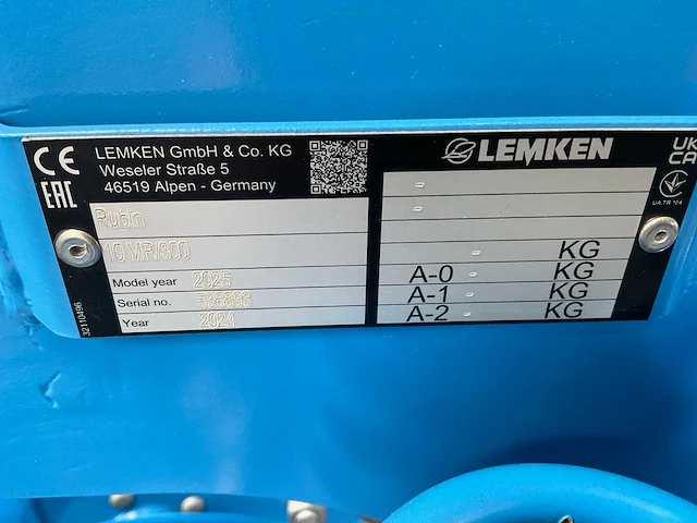 2024 lemken rubin 10 mr/300 zaaibedvoorbereider - afbeelding 2 van  10