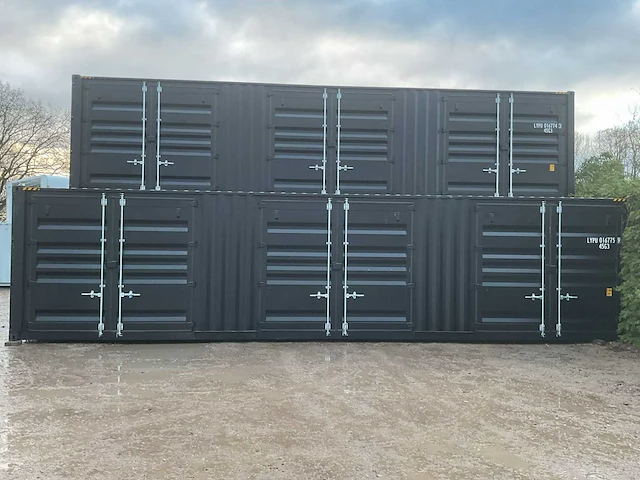 2024 lypu 40 ft high cube zeecontainer met 3 zijdeuren - afbeelding 4 van  5
