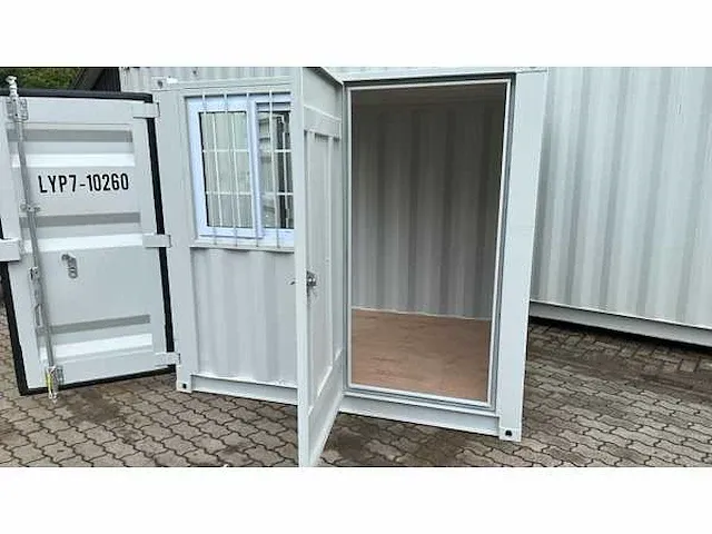 2024 lypu 7 ft container met deur en raam - afbeelding 2 van  6