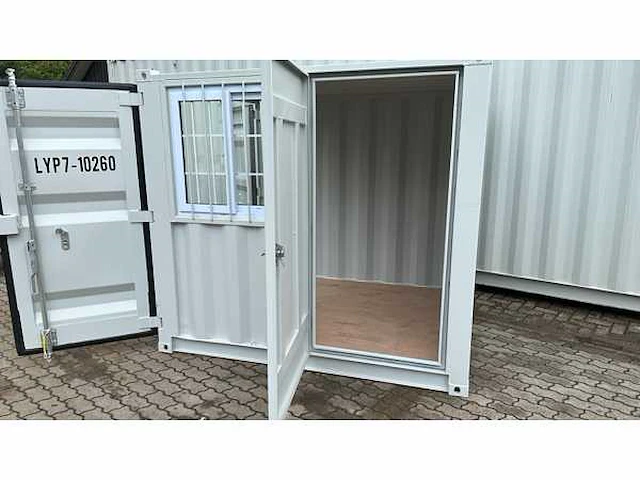 2024 lypu 7 ft container met deur en raam - afbeelding 3 van  7