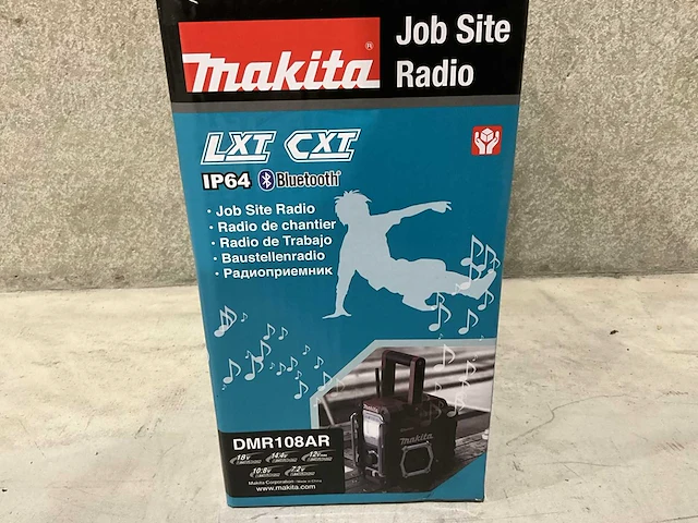 2024 makita dmr110n makita bouwradio - afbeelding 10 van  11