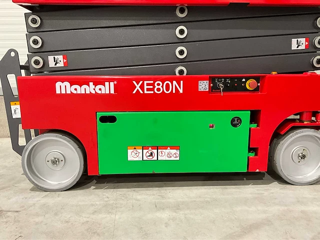 2024 mantall xe80w schaar hoogwerker - afbeelding 20 van  21