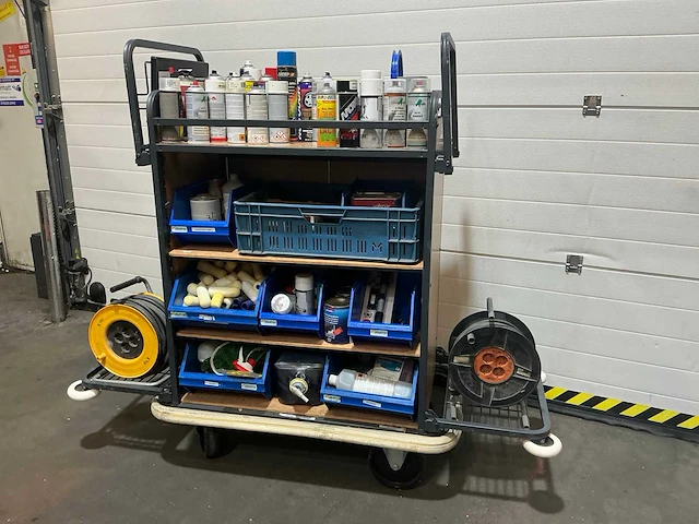 2024 manutan multitask gereedschapswagen - afbeelding 3 van  9