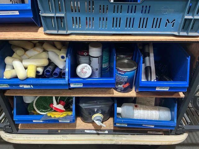 2024 manutan multitask gereedschapswagen - afbeelding 6 van  9