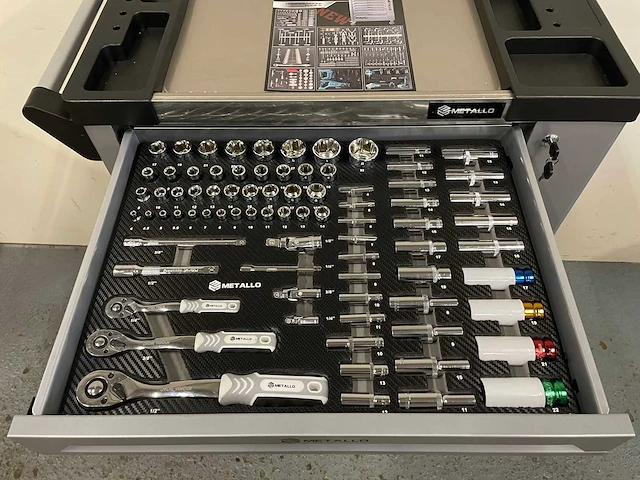 2024 metallo 10/10 gereedschapswagen met elektrische gereedschap - afbeelding 4 van  16