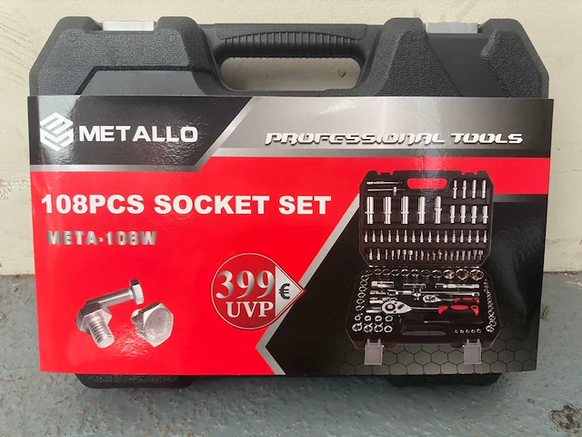 2024 metallo 108 delig meta-108w doppenset - afbeelding 2 van  5