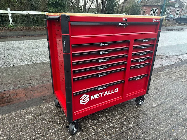 2024 metallo 13 lades 10 gevuld gereedschap wagen gevuld - afbeelding 14 van  20