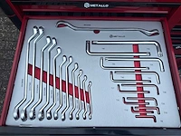 2024 metallo 13 lades 10 gevuld gereedschap wagen gevuld - afbeelding 19 van  20
