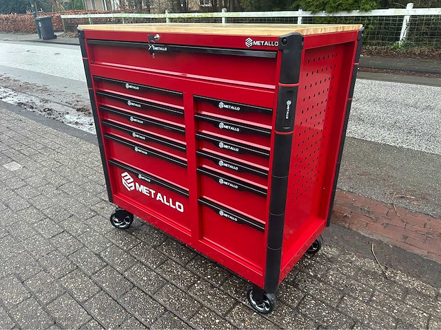 2024 metallo 13 lades 10 gevuld gereedschap wagen gevuld - afbeelding 15 van  20