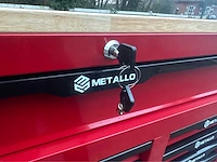 2024 metallo 13 lades 10 gevuld gereedschapswagen - afbeelding 11 van  20