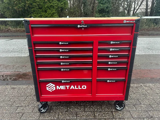 2024 metallo 13 lades 10 gevuld gereedschapswagen - afbeelding 12 van  20