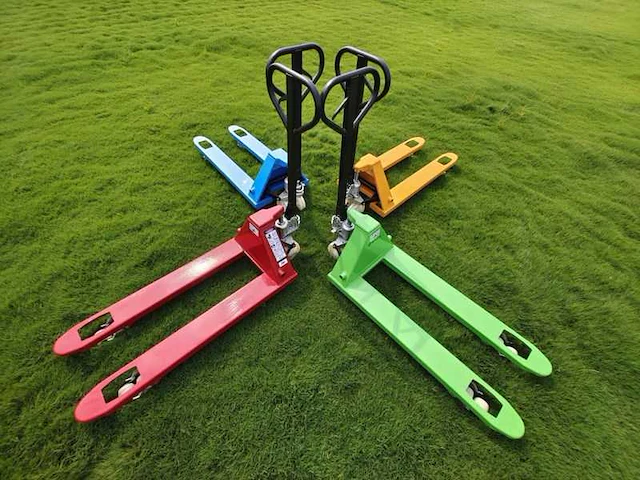 2024 metallo 2500kg hydraulische palletwagen - afbeelding 5 van  6