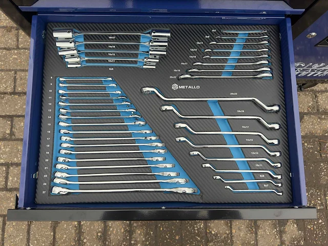 2024 metallo 7/7 breed gereedschapswagen - afbeelding 13 van  15