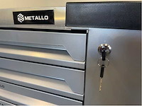 2024 metallo 8 lades 8 gevuld - gereedschap wagen gevuld - afbeelding 6 van  14