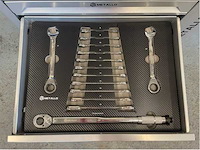 2024 metallo 8 lades 8 gevuld - gereedschap wagen gevuld - afbeelding 12 van  14