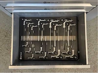 2024 metallo 8 lades 8 gevuld - gereedschap wagen gevuld - afbeelding 4 van  14