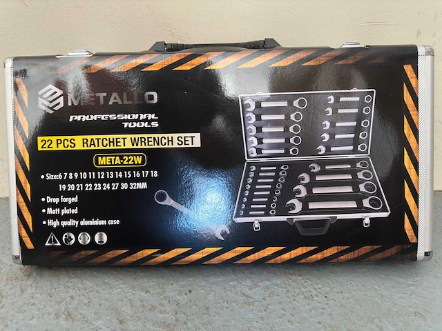 2024 metallo meta-22w steek en ringsleutel - afbeelding 2 van  5