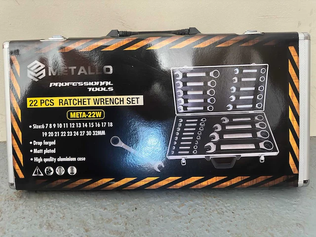 2024 metallo meta-22w steek en ringsleutel - afbeelding 2 van  5