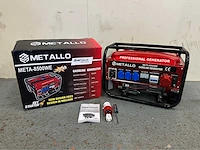 2024 metallo meta-8500we stroomgenerator