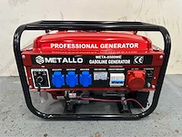 2024 metallo meta-8500we stroomgenerator - afbeelding 6 van  12