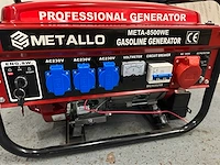 2024 metallo meta-8500we stroomgenerator - afbeelding 11 van  12
