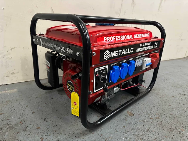 2024 metallo meta-8500we stroomgenerator - afbeelding 7 van  12