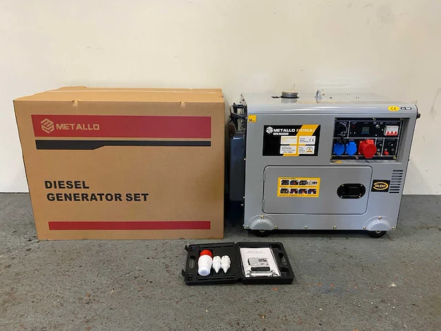 2024 metallo meta-dg5000w stroomgenerator - afbeelding 8 van  14