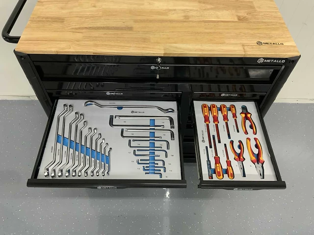 2024 metallo xxxl 13 laden gereedschapswagen - afbeelding 3 van  14