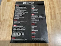 2024 metallo xxxl-edition meta-11hs9g gereedschapswagen - afbeelding 15 van  22