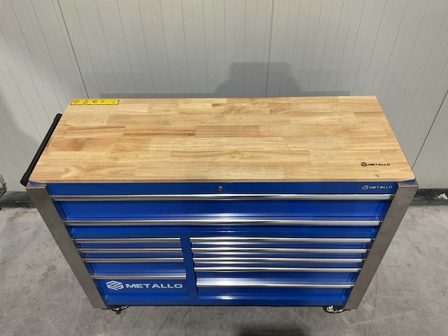 2024 metallo xxxl-edition meta-11hs9g gereedschapswagen - afbeelding 2 van  22
