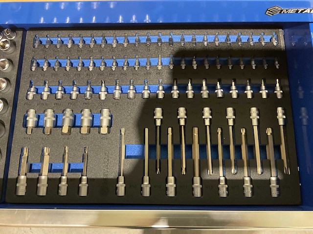 2024 metallo xxxl-edition meta-11hs9g gereedschapswagen - afbeelding 6 van  22