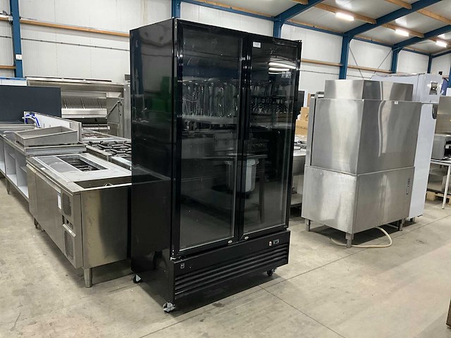 2024 metro gsc2100b-n.c. dubbeldeurs glasdeurkoelkast - afbeelding 1 van  7