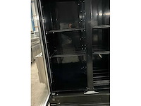 2024 metro gsc2100b-n.c. dubbeldeurs glasdeurkoelkast - afbeelding 4 van  7