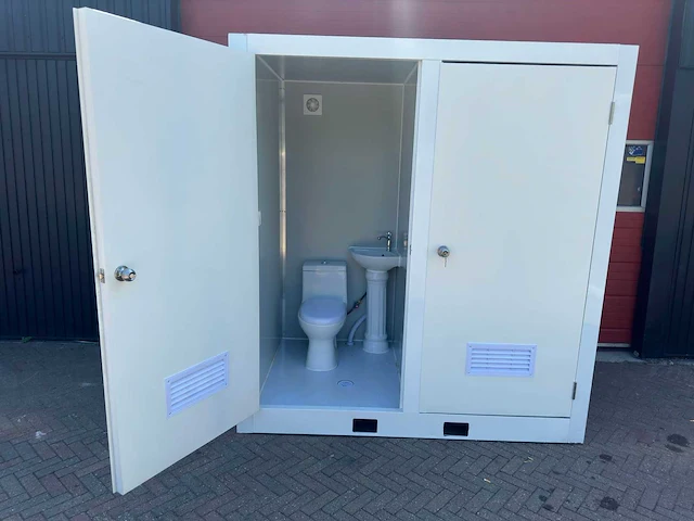 2024 mobiel dubbel 1170x2110x2300 sanitairunit / toiletunit - afbeelding 8 van  15