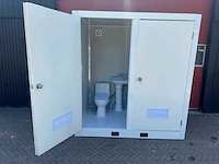 2024 mobiel dubbel 1170x2110x2300 sanitairunit / toiletunit - afbeelding 8 van  15