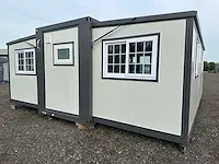 2024 mobiele woonunit / tiny house met twee slaapkamers en keuken op aanhanger - afbeelding 70 van  74