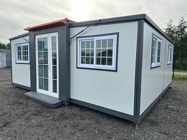 2024 mobiele woonunit / tiny house met twee slaapkamers en keuken op aanhanger - afbeelding 71 van  74