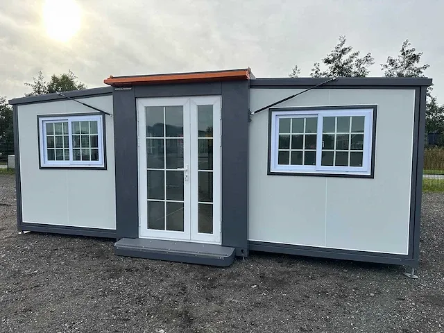 2024 mobiele woonunit / tiny house met twee slaapkamers en keuken op aanhanger - afbeelding 72 van  74