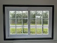 2024 mobiele woonunit / tiny house met twee slaapkamers en keuken steen motief antraciet - afbeelding 35 van  64